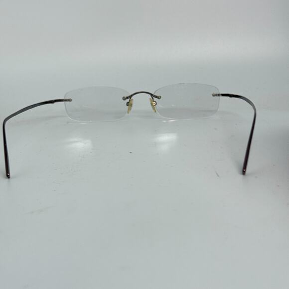Nautica Eyeglasses Frames N7811 006 Titanium Brown Rimless 51-19-140 H17726‎ main image 4